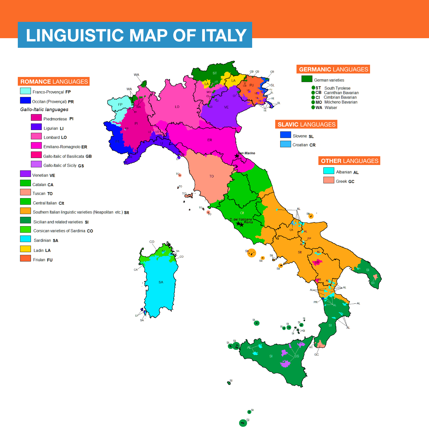 A Thorough Guide To Italian Dialects Language Trainers Australia Blog